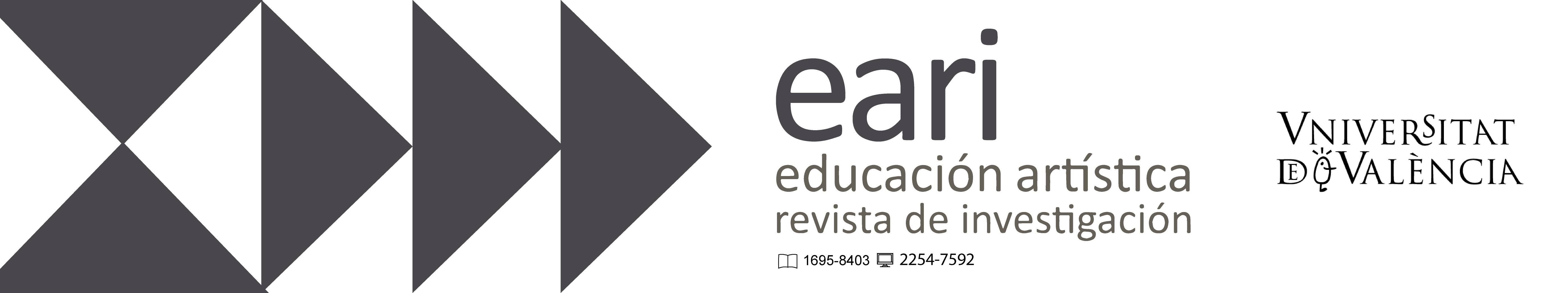 Banner EARI - Educación Artística: Revista de Investigación